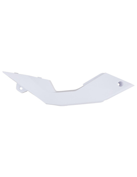 Cache / carenage droit blanc sous selle origine Aprilia 50 SX / RX 2014-2016