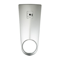 Cache colonne de direction origine Piaggio 50 / 125 Vespa LX 2009-2013 gris 711/B