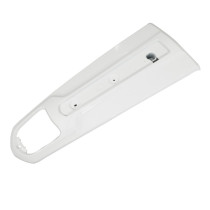 Cache colonne de direction origine Piaggio 50 / 125 Vespa S 2007-2012 blanc 544