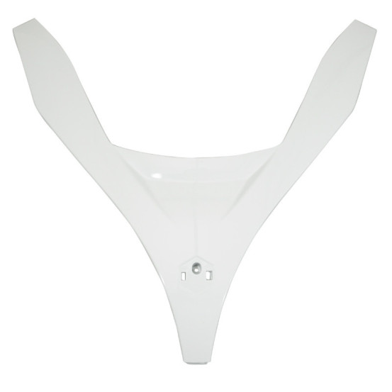 Cache supérieur de face avant origine Piaggio 125 / 250 / 300 / 400 / 500 MP3 2006-2008 blanc 724