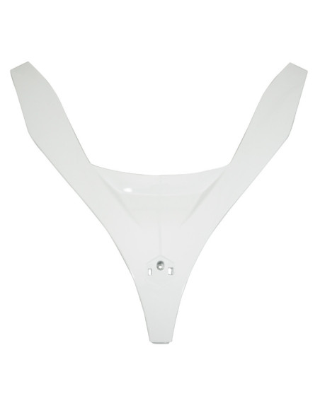 Cache supérieur de face avant origine Piaggio 125 / 250 / 300 / 400 / 500 MP3 2006-2008 blanc 724