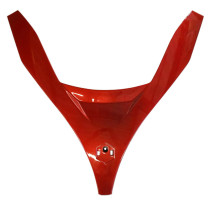 Cache supérieur de face avant origine Piaggio 125 / 250 / 300 / 400 / 500 MP3 rouge 830/A
