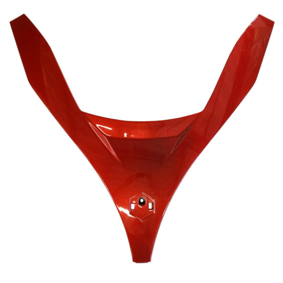 Cache supérieur de face avant origine Piaggio 125 / 250 / 300 / 400 / 500 MP3 rouge 830/A