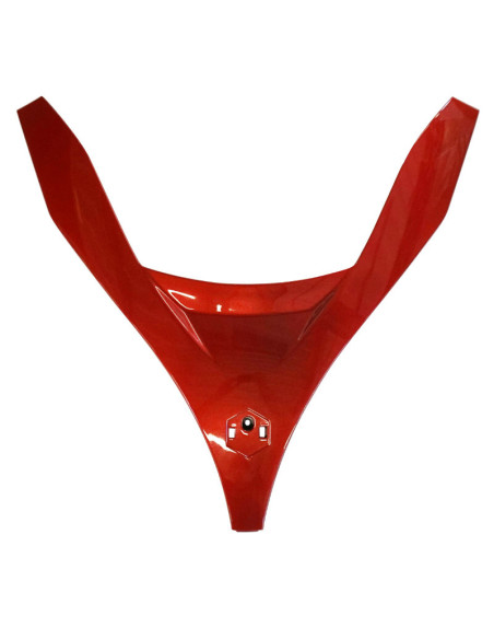 Cache supérieur de face avant origine Piaggio 125 / 250 / 300 / 400 / 500 MP3 rouge 830/A