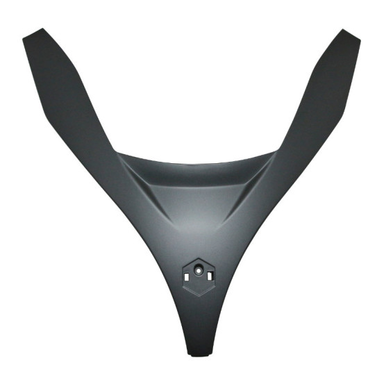 Cache supérieur de face avant origine Piaggio 500 MP3 après 2011 gris 742/B