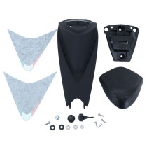 Capot de selle origine Piaggio pour Aprilia 50 / 125 RS4 2011-2016 noir