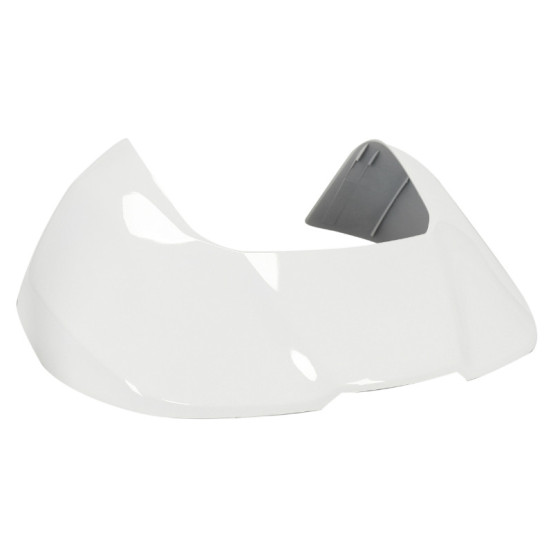 Capot de top case 52L blanc luna BR origine Piaggio 400 / 530 MP3 2022-2025