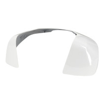 Capot de top case 52L blanc luna BR origine Piaggio 400 / 530 MP3 2022-2025 2