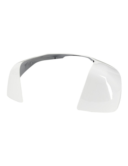 Capot de top case 52L blanc luna BR origine Piaggio 400 / 530 MP3 2022-2025