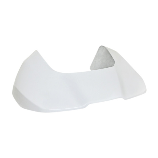 Capot de top case 52L blanc luna XB3 533 origine Piaggio 300 / 400 Beverly 2021-2024
