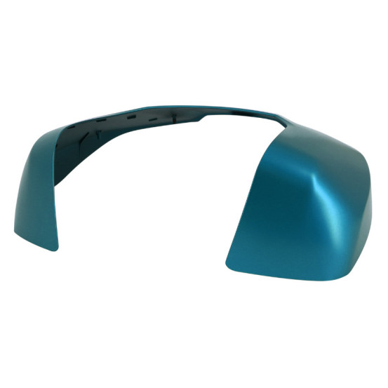 Capot de top case 52L bleu oxygen mat D12 origine Piaggio 400 / 530 MP3 2022-2025