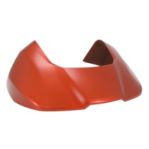 Capot de top case 52L orange sunset mat A16 origine Piaggio 400 / 530 MP3 2022-2025