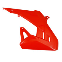 Carénage / déflecteur réservoir droit origine Piaggio 50 RX / SX Aprilia 2018-2021 rouge