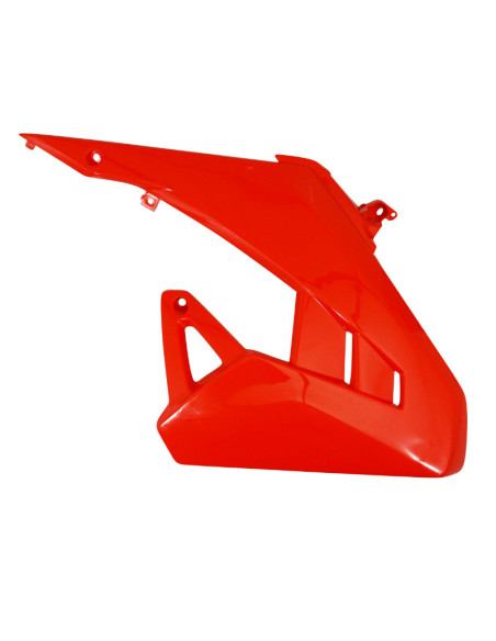 Carénage / déflecteur réservoir droit origine Piaggio 50 RX / SX Aprilia 2018-2021 rouge