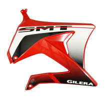 Carénage / déflecteur réservoir droit origine Piaggio Gilera 50 SMT 2006-2010 rouge