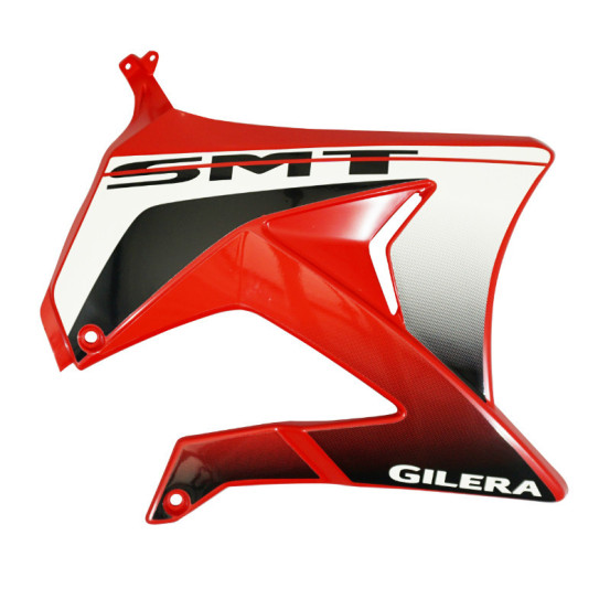 Carénage / déflecteur réservoir droit origine Piaggio Gilera 50 SMT 2006-2010 rouge