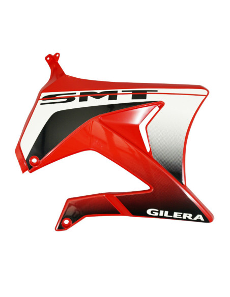Carénage / déflecteur réservoir droit origine Piaggio Gilera 50 SMT 2006-2010 rouge