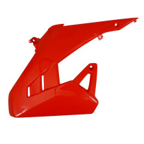 Carénage / déflecteur réservoir gauche origine Piaggio 50 RX / SX Aprilia 2018-2021 rouge