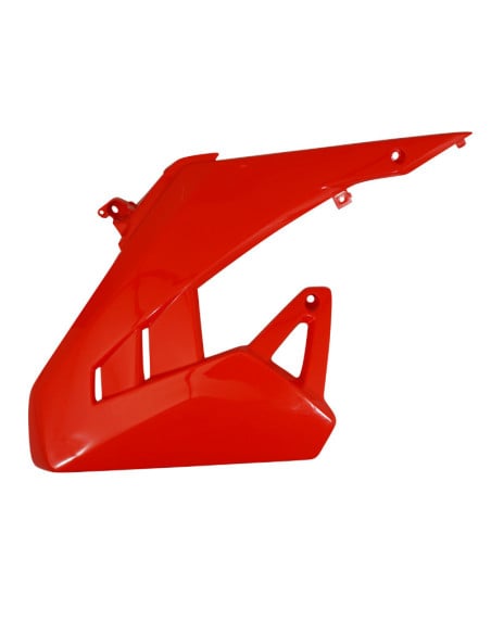 Carénage / déflecteur réservoir gauche origine Piaggio 50 RX / SX Aprilia 2018-2021 rouge