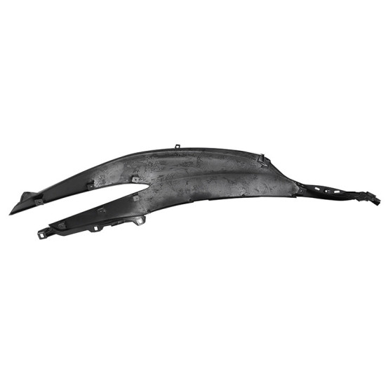 Carénage coque arrière droit origine Piaggio 300 / 400 Beverly noir mat 93/B après 2021