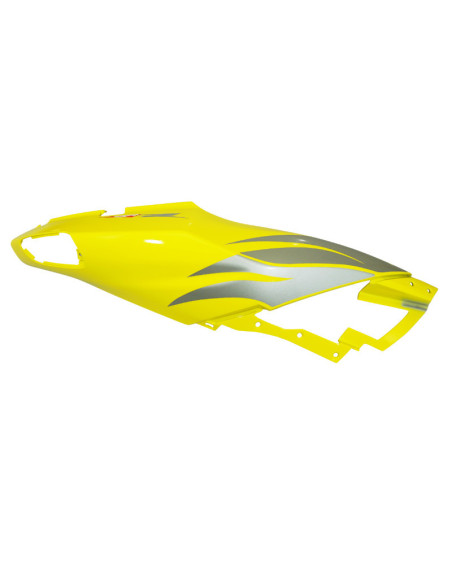 Carénage coque arrière droit origine Piaggio Aprilia SR 2004-2009 jaune