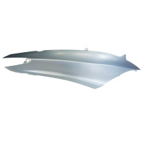 Carénage coque arrière gauche origine Piaggio 125 / 300 MP3 Yourban / HPE gris 755/B