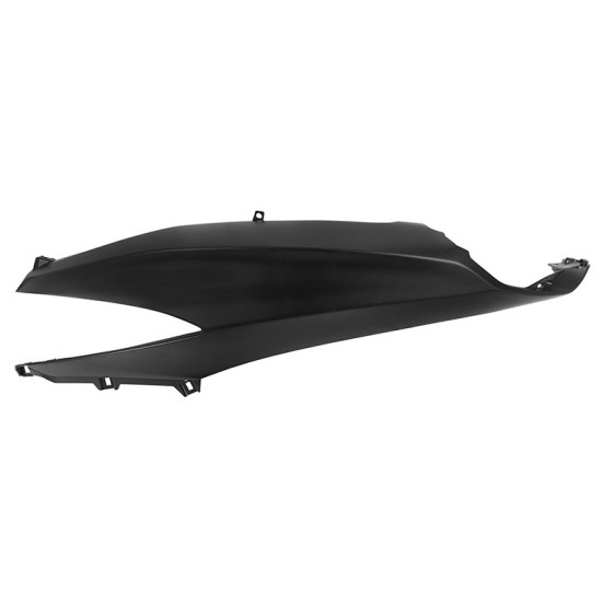 Carénage coque arrière gauche origine Piaggio 300 / 400 Beverly noir mat 93/B après 2021
