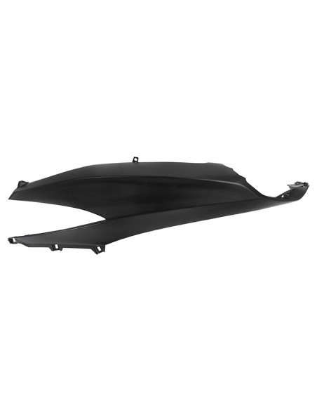Carénage coque arrière gauche origine Piaggio 300 / 400 Beverly noir mat 93/B après 2021