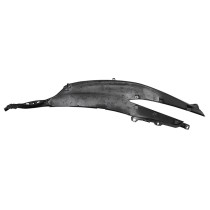 Carénage coque arrière gauche origine Piaggio 300 / 400 Beverly noir mat 93/B après 2021 2