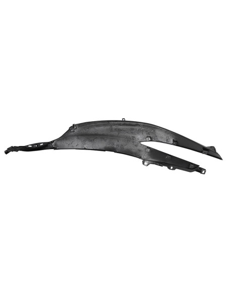 Carénage coque arrière gauche origine Piaggio 300 / 400 Beverly noir mat 93/B après 2021