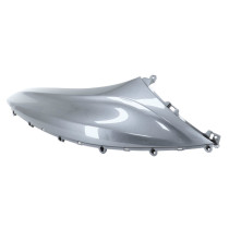 Carénage coque arrière gauche origine Piaggio 300 Beverly 2016-2020 gris 705/C 2
