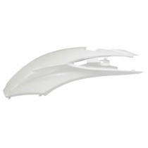Carénage coque arrière gauche origine Piaggio 50 / 125 Liberty iget après 2015 blanc 566