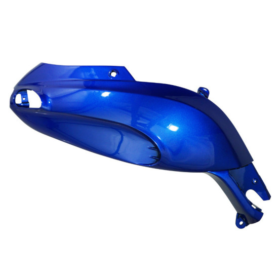 Carénage coque arrière gauche origine Piaggio 50 Typhoon 2004-2011 bleu 280
