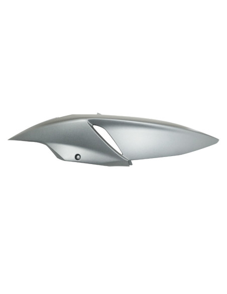 Carénage coque arrière gauche origine Piaggio 50 Typhoon après 2011 / Aprilia 50 SR Motard après 2011 gris 742/B