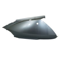 Carénage coque arrière gauche origine Piaggio Aprilia 125 / 250 Atlantic 2006-2008 gris