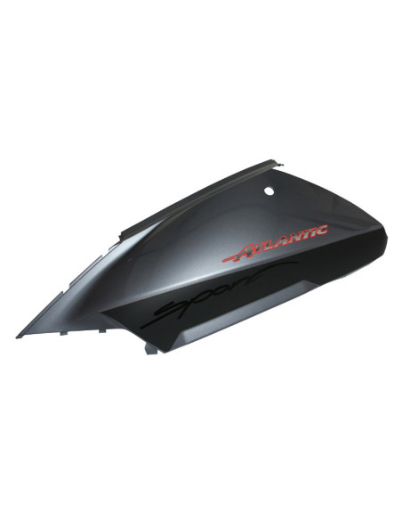 Carénage coque arrière gauche origine Piaggio Aprilia 125 / 300 Atlantic gris shot 2010-2012