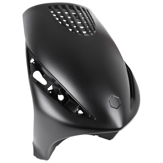 Carénage face avant origine Piaggio 50 Zip 2T 4T 2006-2023 Matt black N23
