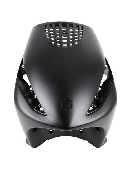 Carénage face avant origine Piaggio 50 Zip 2T 4T 2006-2023 Matt black N23