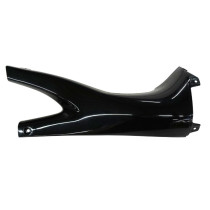Carénage latéral gauche sous selle origine Piaggio Aprilia 50 RS 1999-2005 noir