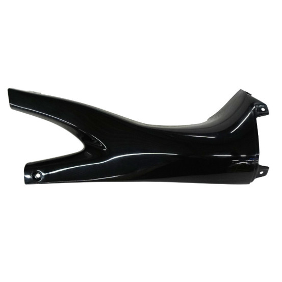 Carénage latéral gauche sous selle origine Piaggio Aprilia 50 RS 1999-2005 noir