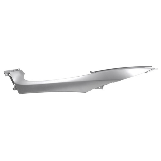 Carénage repose-pied gauche gris mat origine Piaggio 400 / 500 MP3 2018-2021