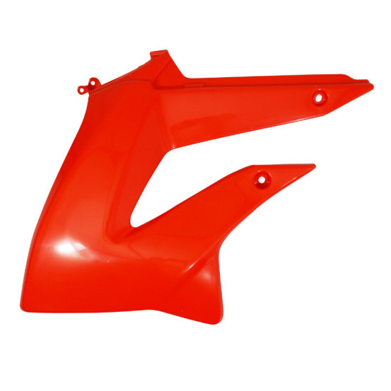 Carenage-déflecteur réservoir gauche 50 à boite origine Piaggio Gilera 50 SMT / RCR après 2011 rouge