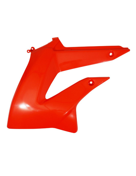Carenage-déflecteur réservoir gauche 50 à boite origine Piaggio Gilera 50 SMT / RCR après 2011 rouge