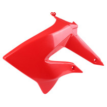 Carenage-déflecteur réservoir gauche origine Derbi 50 Senda DRD 2010-2017 rouge