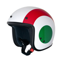 Casque jet drapeau italie origine Piaggio taille S
