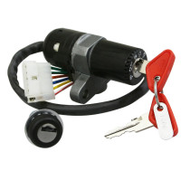 Contacteur à clé / serrure origine Piaggio 50 Gilera SMT / RCR 1998-2004-Derbi Senda 2000-2003