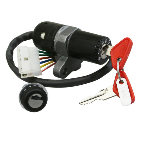 Contacteur à clé / serrure origine Piaggio 50 Gilera SMT / RCR 1998-2004-Derbi Senda 2000-2003