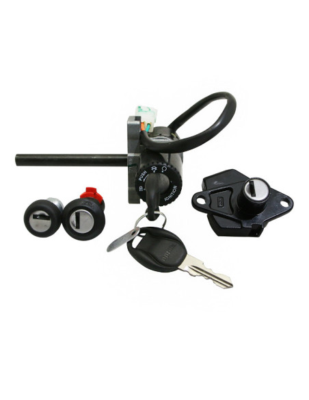 Contacteur à clé / serrure origine Piaggio Aprilia 125 / 250 / 300 / 400 / 500 Atlantic après 2003