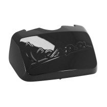 Couvercle / cache selle noir brillant origine Piaggio 125 / 300 GTS 2009-2018