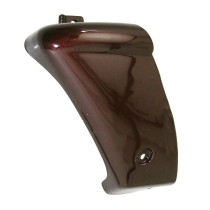 Couvercle / extérmité de spoiler droit origine Piaggio 125 / 250 / 300 Vespa GTS marron 112/A